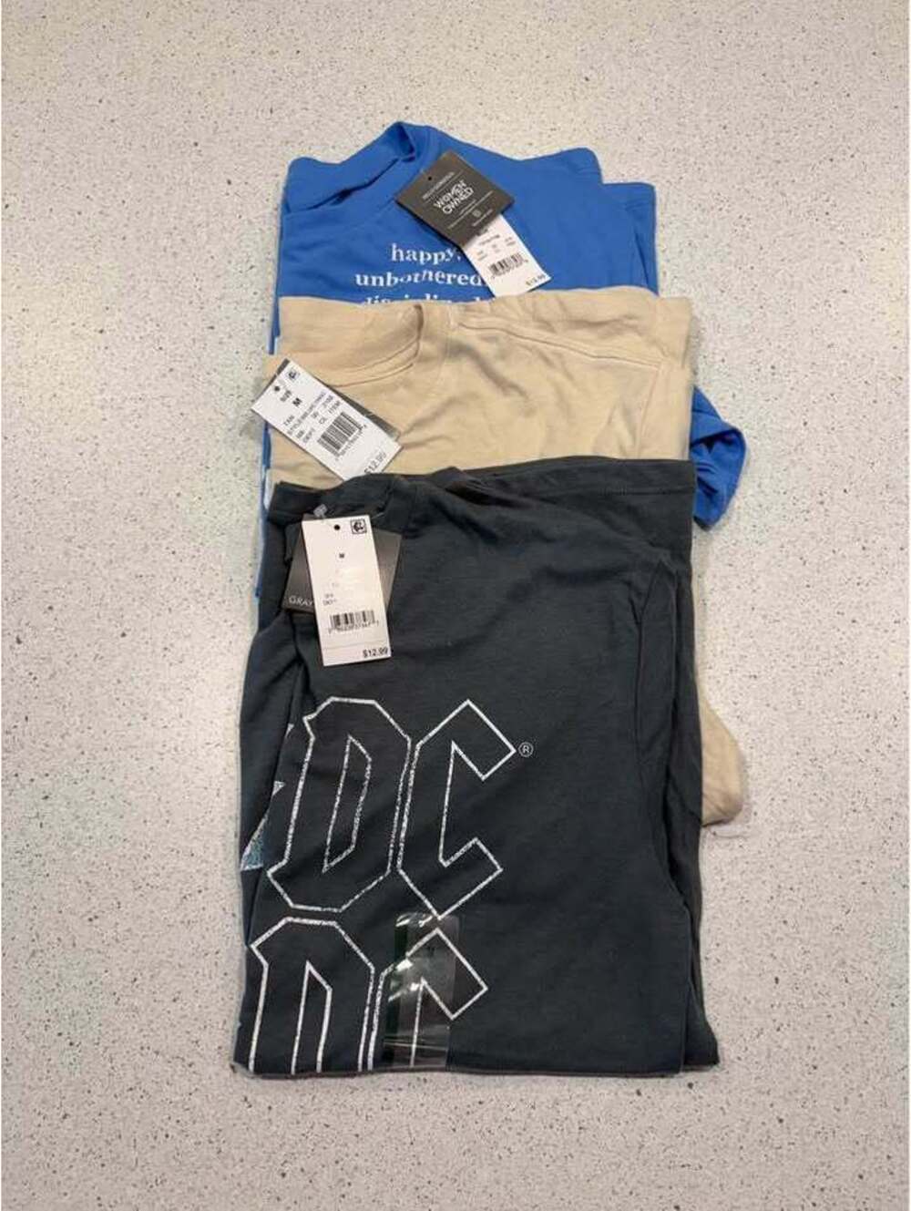 3 Piece T Shirt Bundle